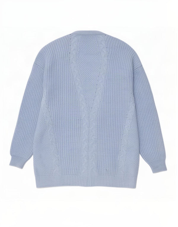 Женский открытый кардиган Lipsy UK 20 2XL, синий акрил