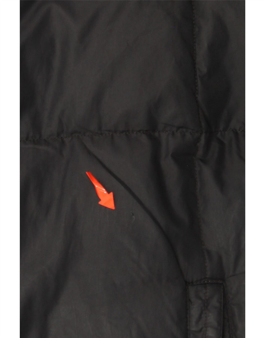 TOMMY HILFIGER Мужская стеганая куртка с капюшоном UK 42 XL, черный полиэстер