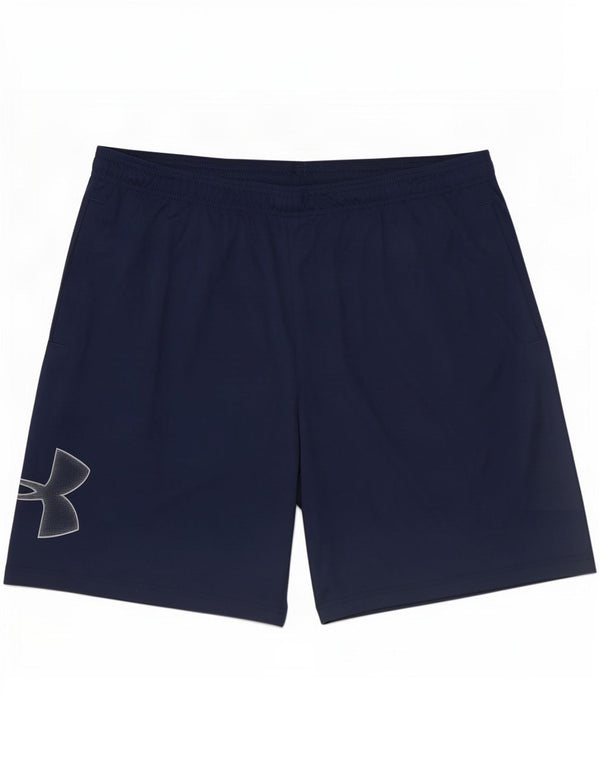 Мужские спортивные шорты свободного кроя Under Armour 2XL, темно-синий, полиэстер