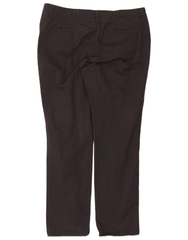 Женские прямые повседневные брюки Lee, США 16, 2XL, W38 L30, серый хлопок