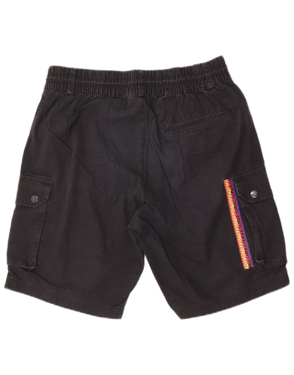 Мужские шорты-карго Adidas Medium W30, черные, хлопок