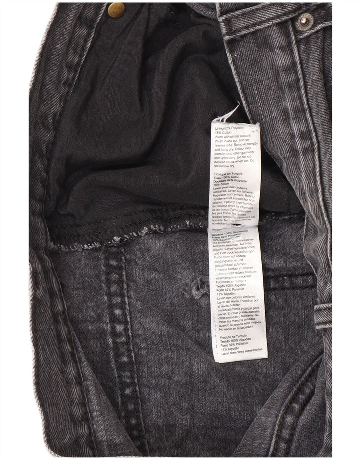 Женские свободные джинсы Topshop W30 L32, черный полиэстер