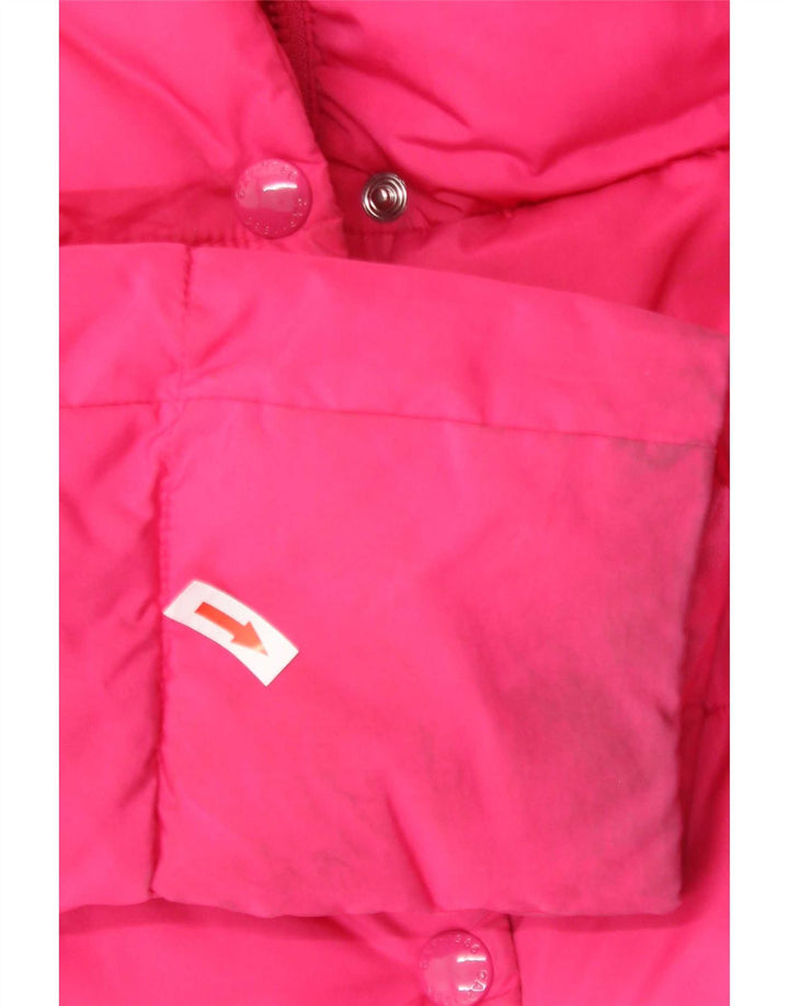 Утепленная куртка Gap для девочек 13-14 лет, 2XL, розовый полиэстер