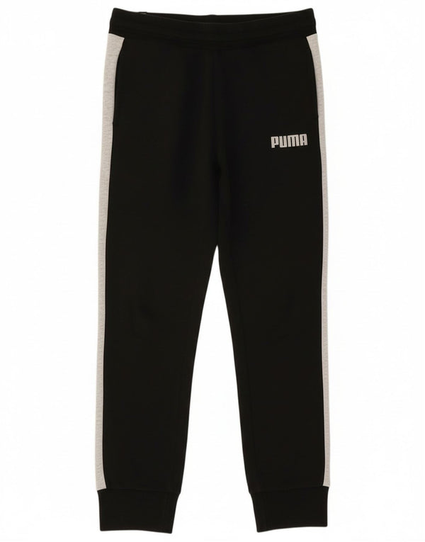 Женские спортивные брюки Puma Joggers UK 10, маленькие черные цветные блоки
