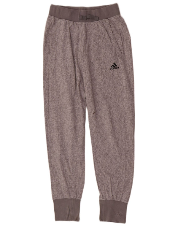 Спортивный костюм Adidas для девочек, брюки для бега, 13-14 лет, серые, в пятнах, спортивные