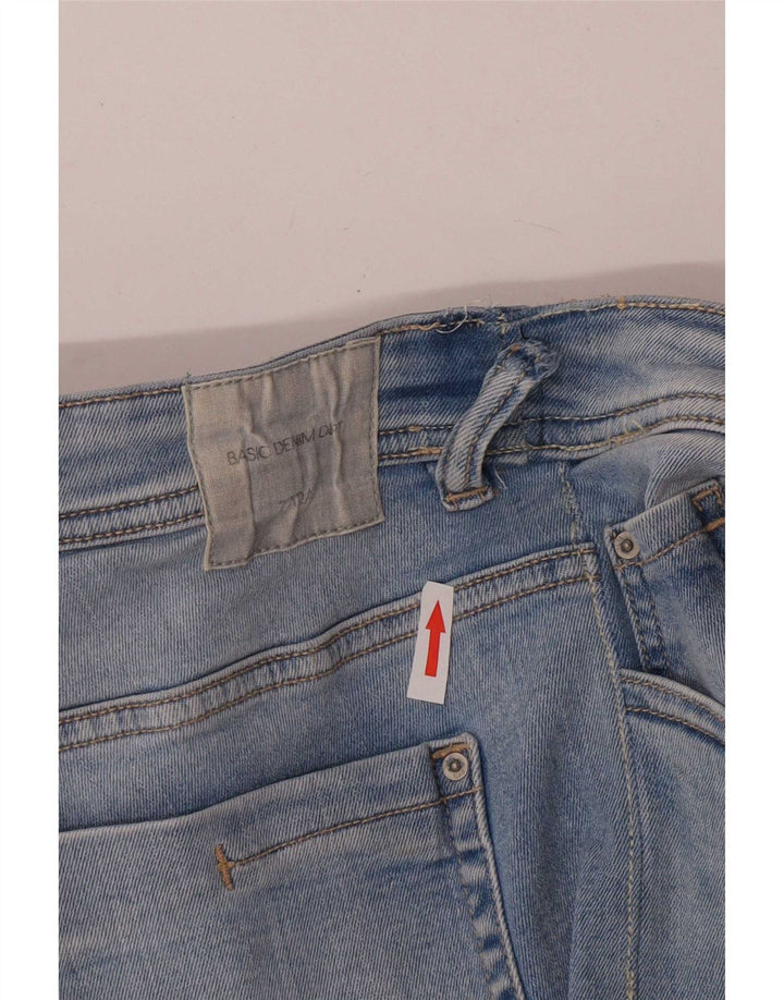 Женские узкие джинсы Zara EU 42, большие W32 L27, синие