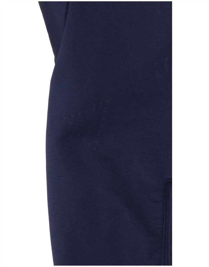 Мужской спортивный костюм ASICS с графическим рисунком IT 52, большой темно-синий с цветными блоками