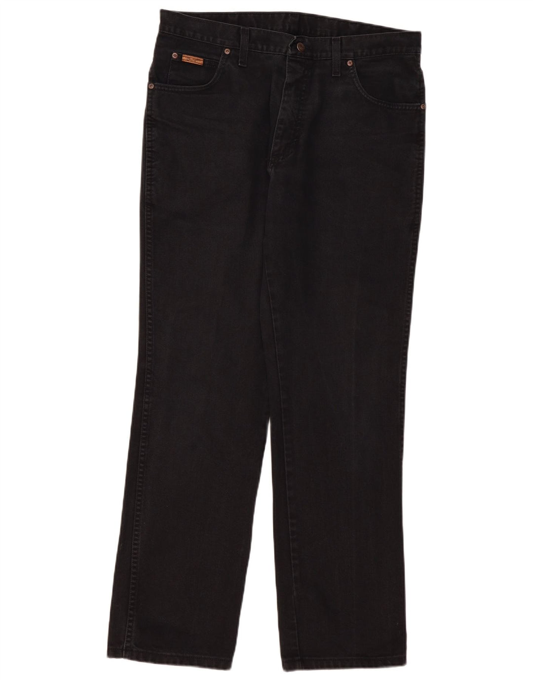 Мужские прямые джинсы WRANGLER Texas W36 L32, черный хлопок