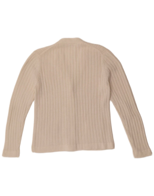 Женский кардиган C & A EU 48 2XL, белый акрил