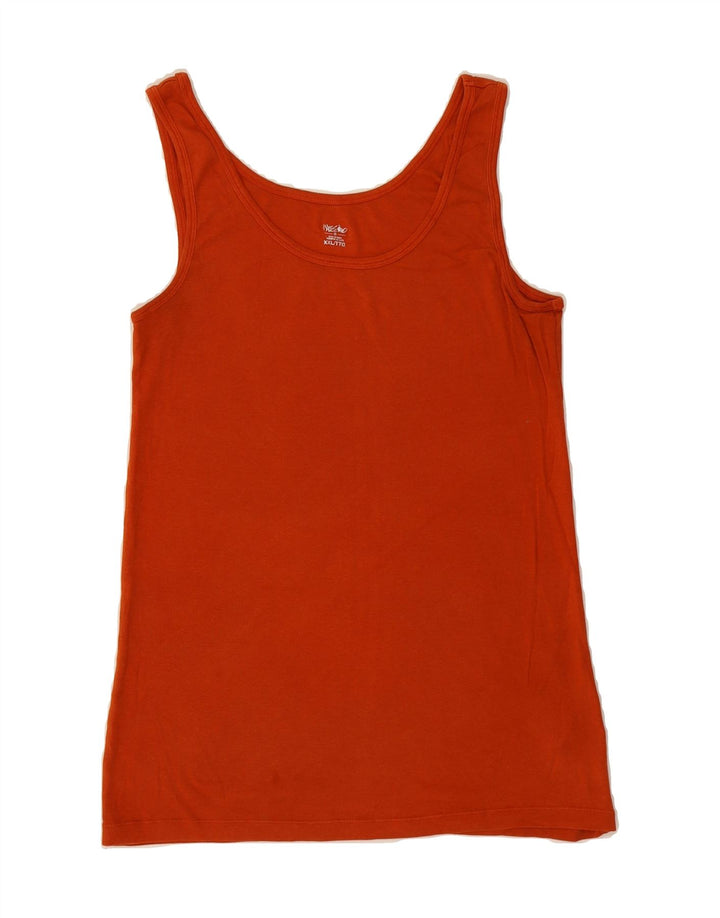 MOSSIMO Girls Vest Top 13-14 Years 2XL Red Cotton Vintage Mossimo and Second-Hand Mossimo from Messina Hembry 
