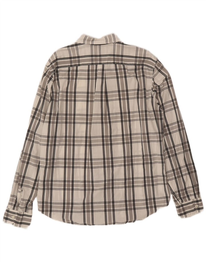 Мужская рубашка LEVI'S XL, серая клетка, хлопок