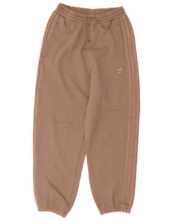Женские спортивные брюки Adidas Joggers UK 12, средний бежевый, хлопок