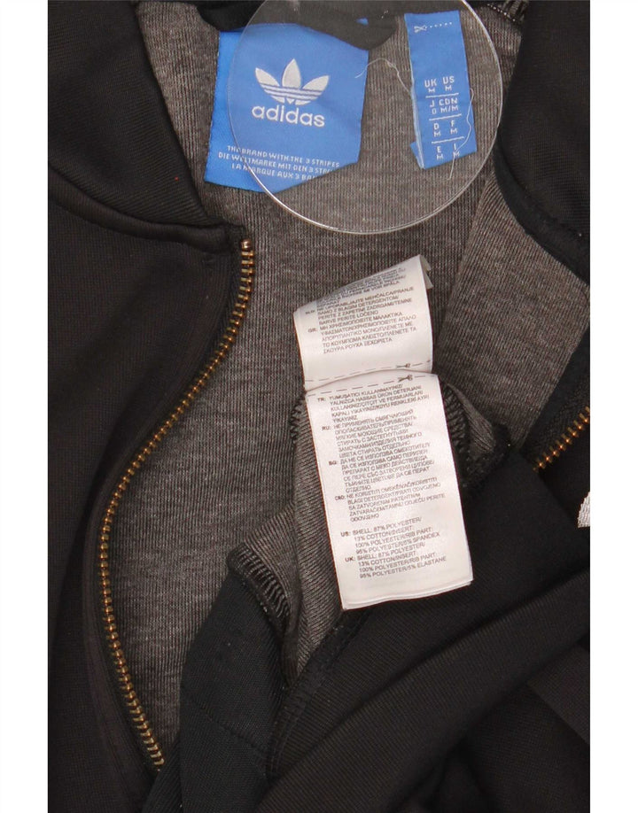 Женский спортивный костюм Adidas Top Jacket UK 14, средний черный, полиэстер