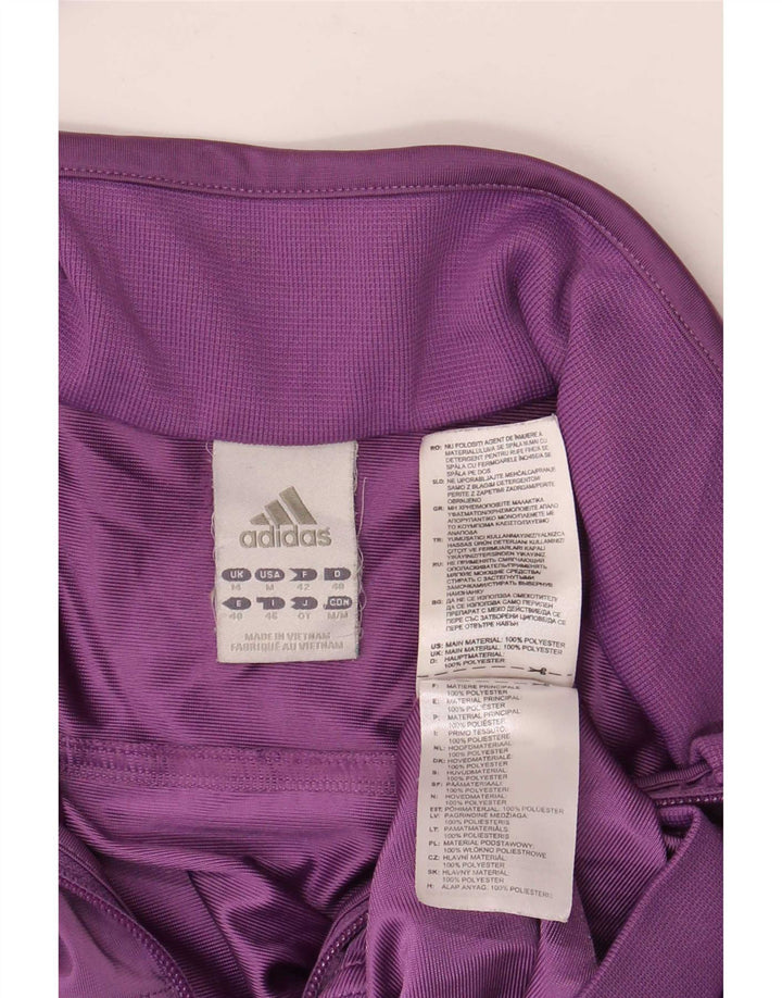 Женский спортивный костюм Adidas Top Jacket UK 14, средний фиолетовый, полиэстер