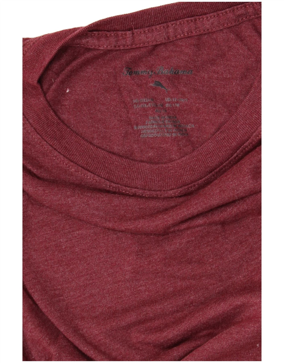 Футболка для мальчиков TOMMY BAHAMA, темно-бордовая, 15–16 лет