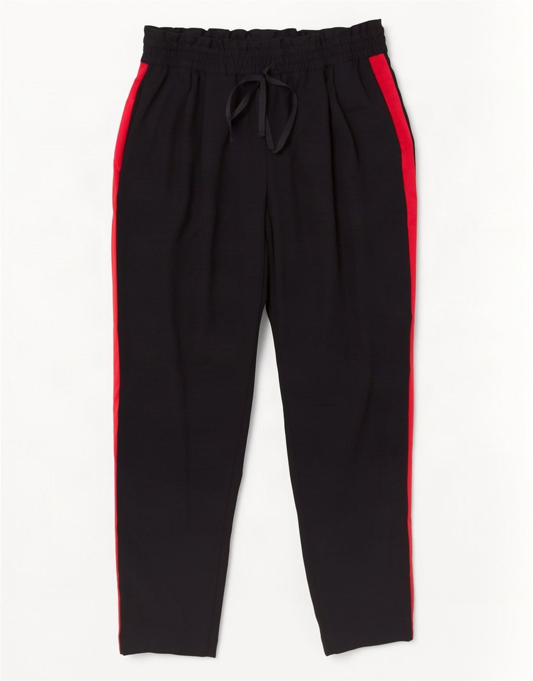 Женские спортивные брюки Zara UK 12, средние черные цветные блоки