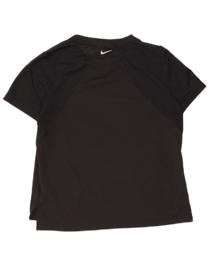 Женская футболка Nike Top UK 12, средний черный, полиэстер