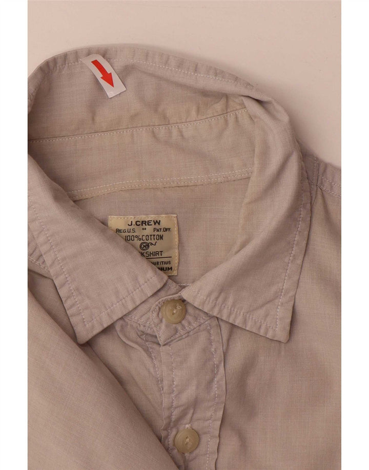 Мужская рубашка J. Crew из хлопка среднего бежевого цвета