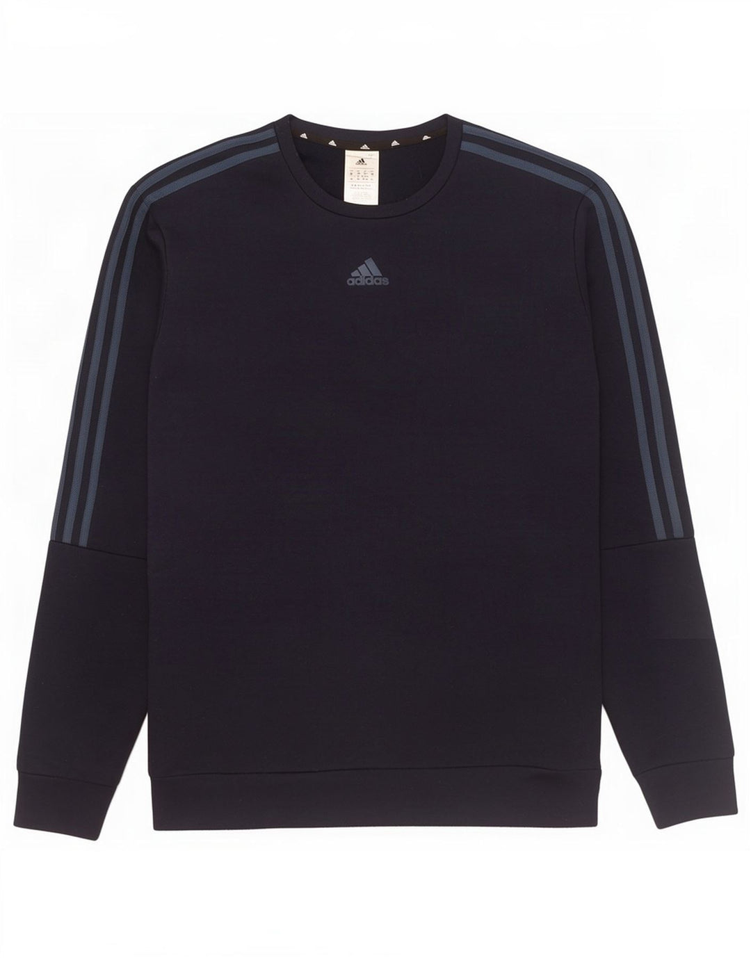 Мужская толстовка Adidas Джемпер среднего размера, темно-синий, полиэстер