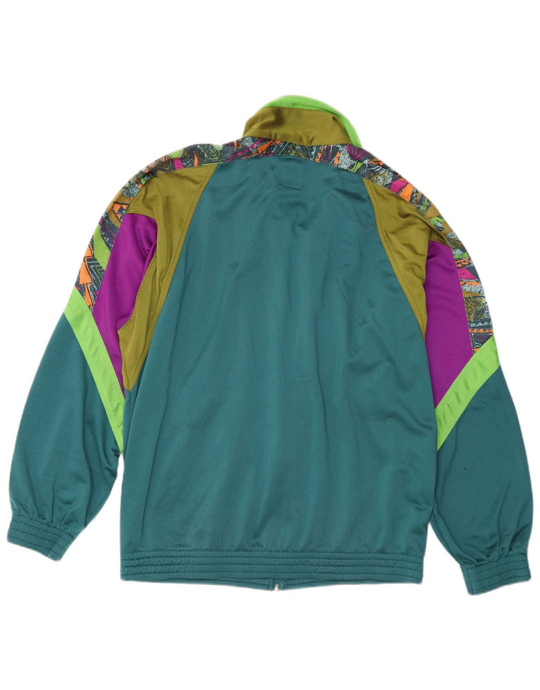 Мужской спортивный костюм Lotto, верхняя куртка, большой зеленый цвет с цветными блоками