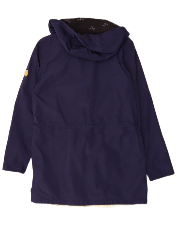 Женская ветровка с капюшоном Barbour UK 12, средний темно-синий
