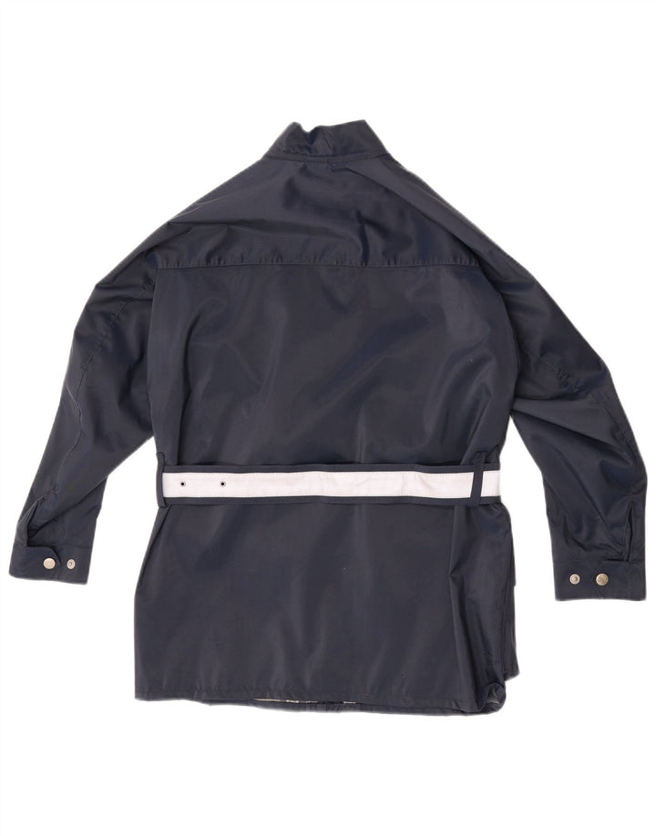 Куртка Belstaff Racer для мальчиков 9–10 лет, темно-синяя, нейлоновая