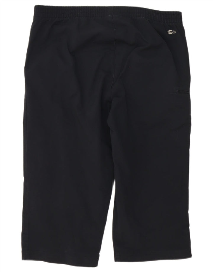 Мужские шорты-бермуды Adidas Cargo Medium W34, черный полиэстер