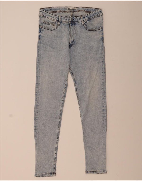 Мужские джинсы скинни Zara EU 46 XL W36 L32 Синий хлопок