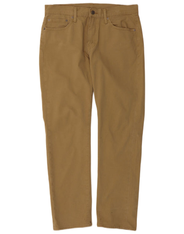 Levi's 511 Slim Casual Брюки W32 L30 Бежевый хлопок
