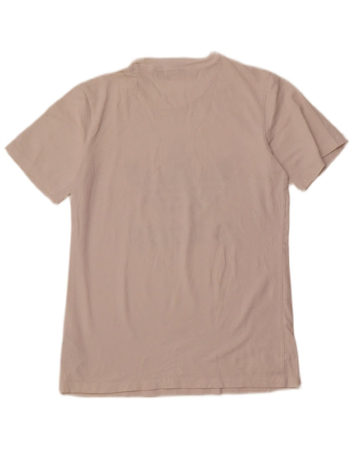 Женская футболка с рисунком ADIDAS Top UK 10, маленькая, белый хлопок