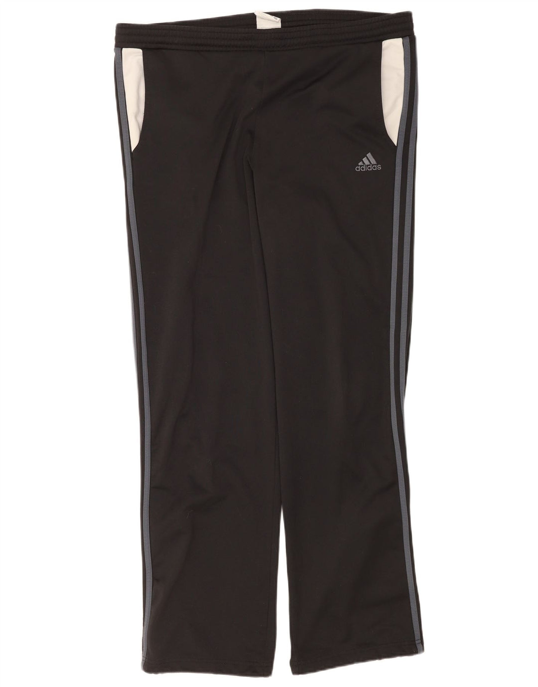 Мужские спортивные брюки Adidas UK 38/40, средний черный полиэстер