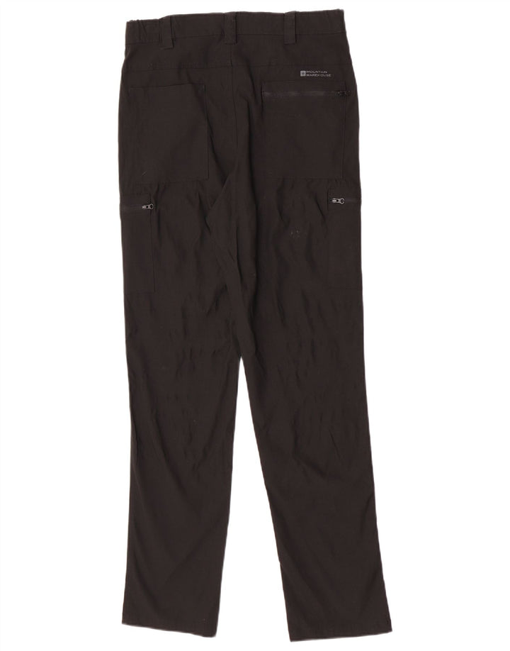 Мужские узкие брюки-карго Mountain Warehouse W30 L30, черный нейлон