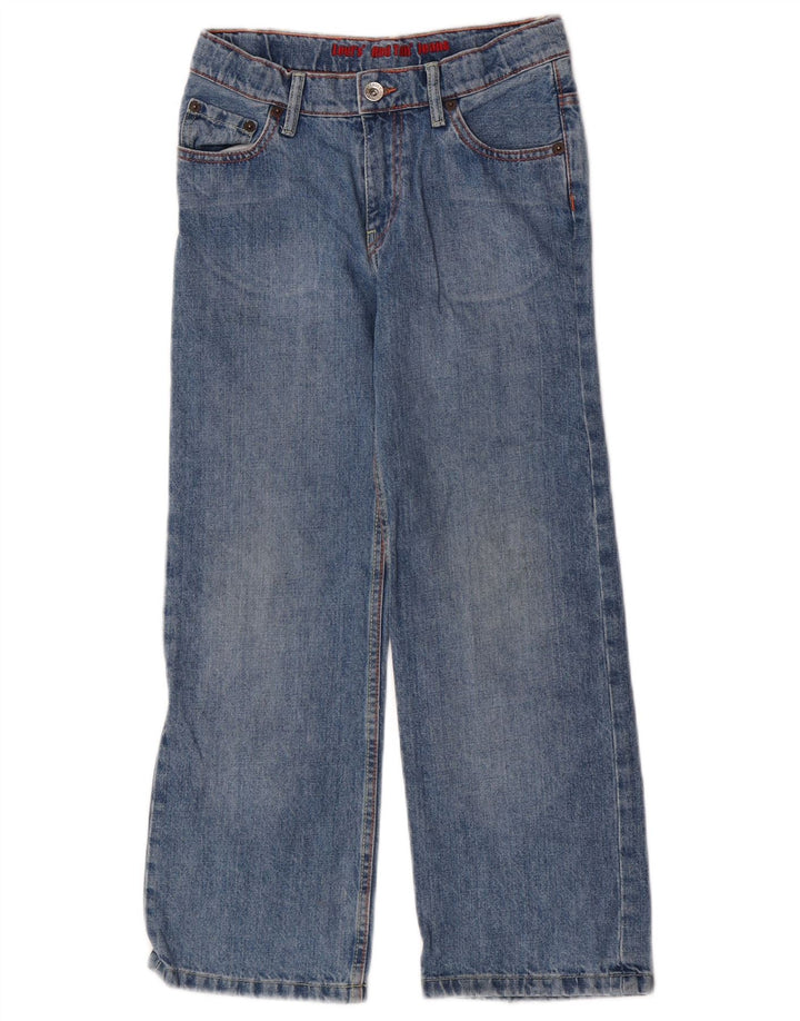 Прямые джинсы Levi's для мальчиков 7–8 лет W24 L23, синий хлопок
