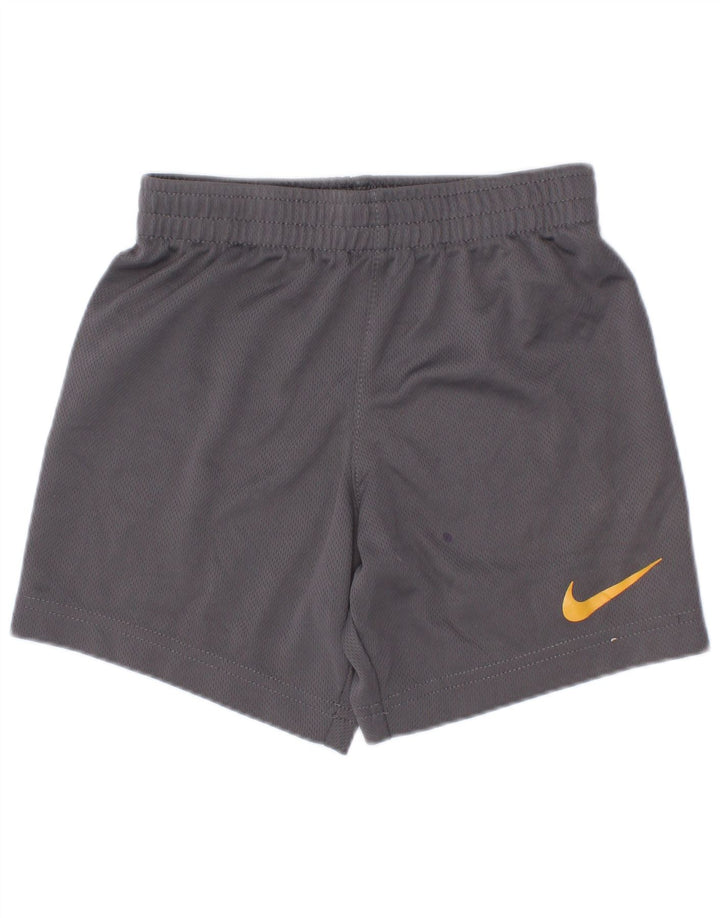 Спортивные шорты Nike для мальчиков 3–4 лет XS, серый полиэстер