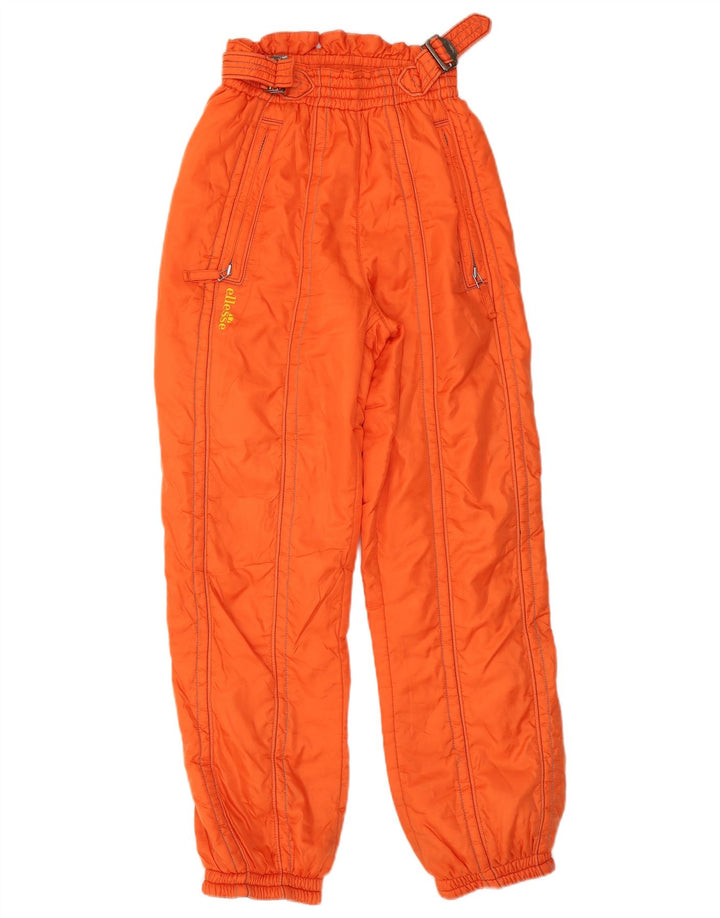 Мужской пуловер Ellesse с капюшоном, полный спортивный костюм UK 34 XS оранжевый зимний