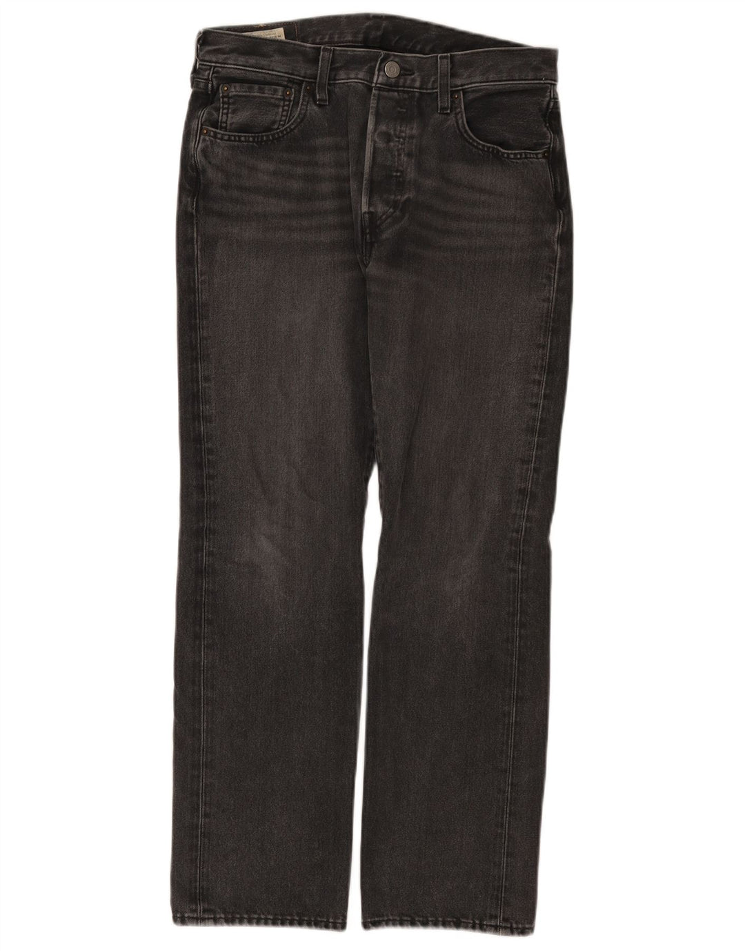 Мужские прямые джинсы LEVI'S W30 L30 Серые, хлопок