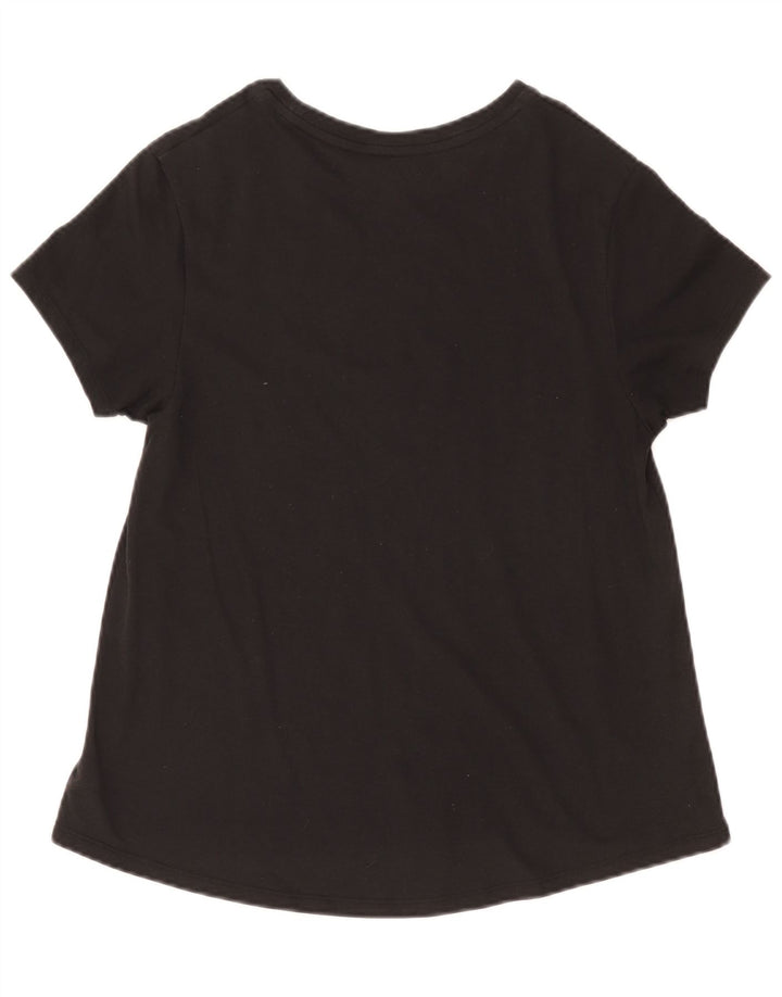 Женская футболка с рисунком Tommy Hilfiger Top UK 12 Medium Grey