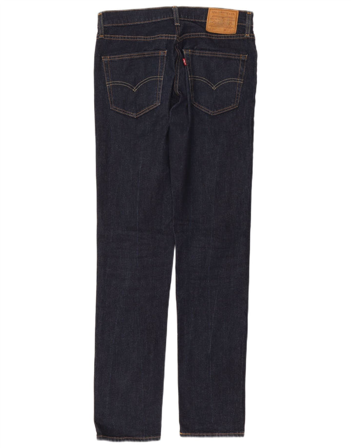 Мужские джинсы Levi's 511 Slim W32 L34 Темно-синие, хлопок