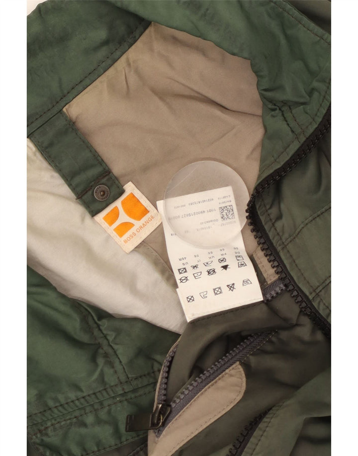 Мужская куртка HUGO BOSS EU 56 3XL, зеленый полиамид