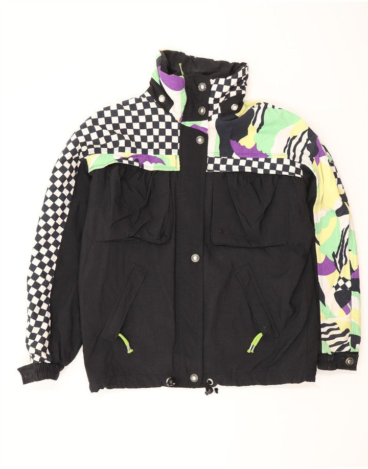 Женская ветровка Sergio Tacchini IT 44 Medium Black Geometric