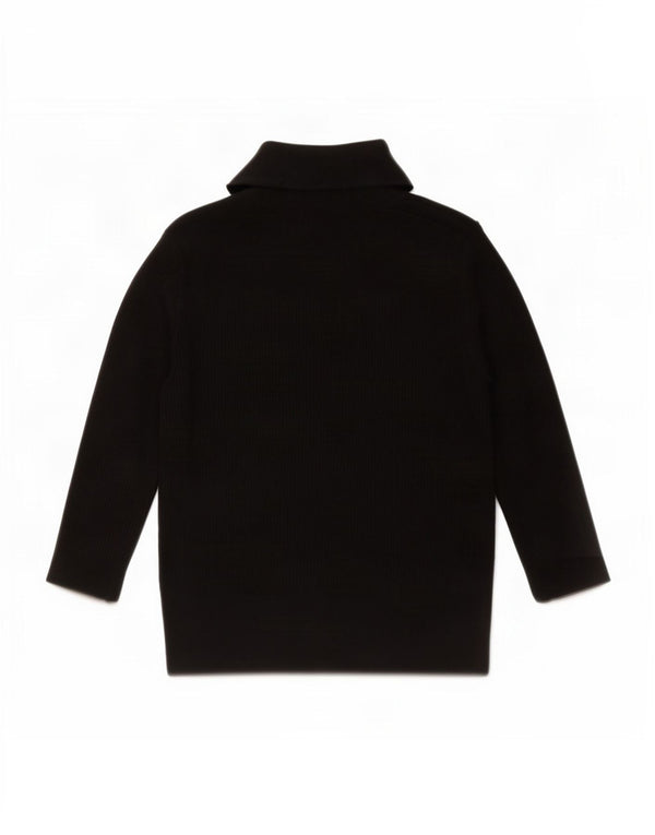 Marks & Spencer Womens Roll Neck Jumper Sweater UK 10 Small Black