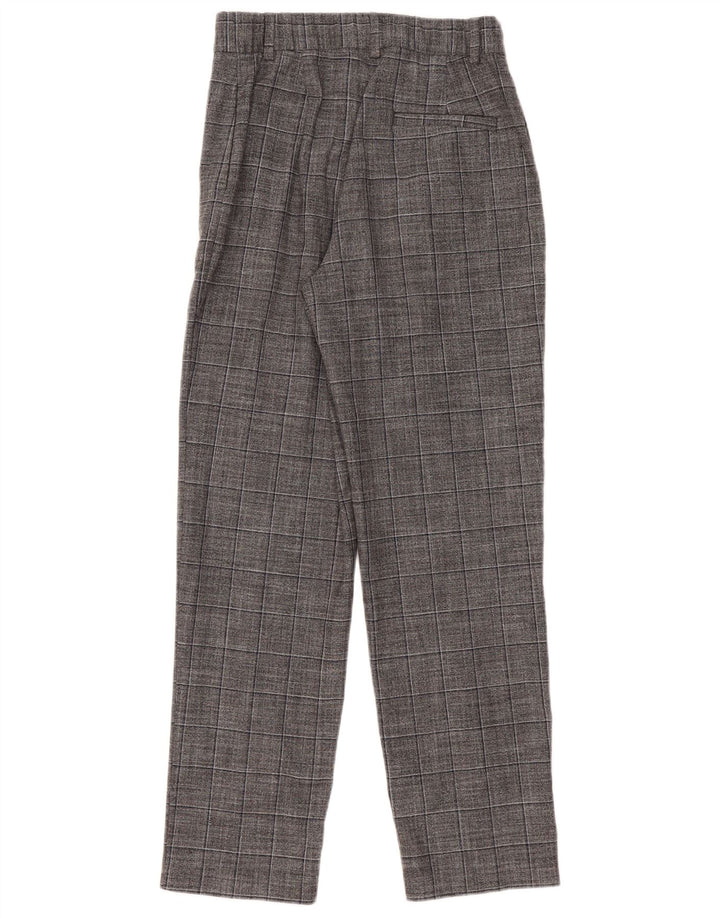 Женские брюки чинос Marks & Spencer UK 12 Medium W30 L30 Серая клетка