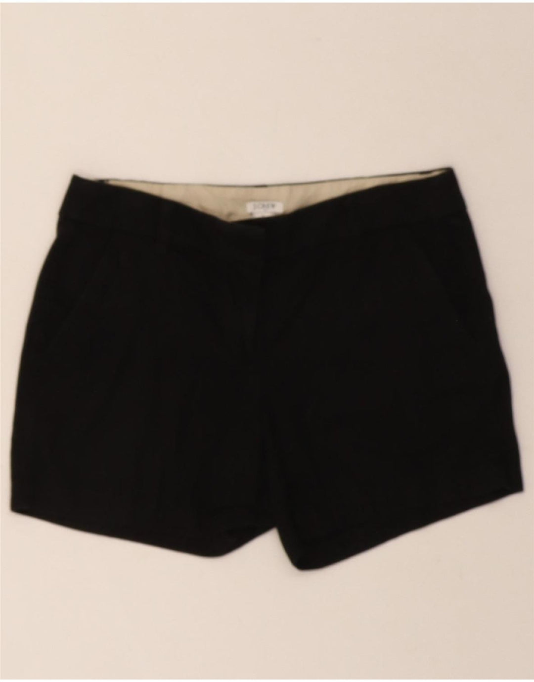 J. CREW Womens Chino Shorts US 4 Small W30 Black Cotton Vintage J. Crew and Second-Hand J. Crew from Messina Hembry 
