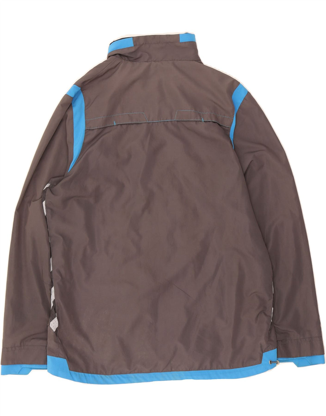 HUMMEL Mens Rain Jacket UK 38 Medium Grey Polyester Vintage Hummel and Second-Hand Hummel from Messina Hembry 