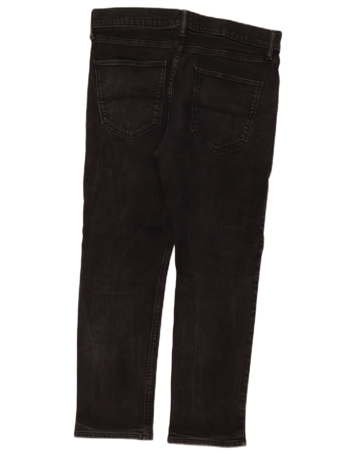 Женские узкие джинсы Marks & Spencer W32 L27, черный хлопок