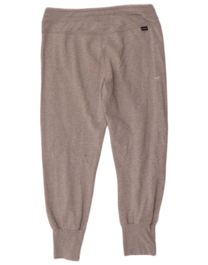 Женские спортивные брюки Patagonia, джоггеры, Великобритания 14, средний серый хлопок