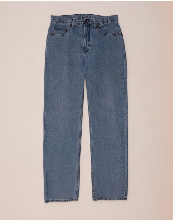 Мужские прямые джинсы Marks & Spencer W32 L33 синие, хлопок
