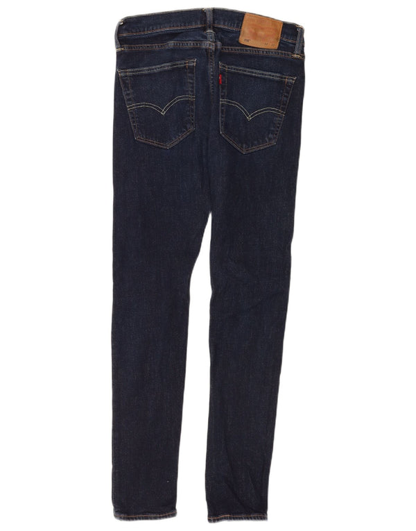 Мужские джинсы скинни Levi's 519 W32 L29 Темно-синие, хлопок
