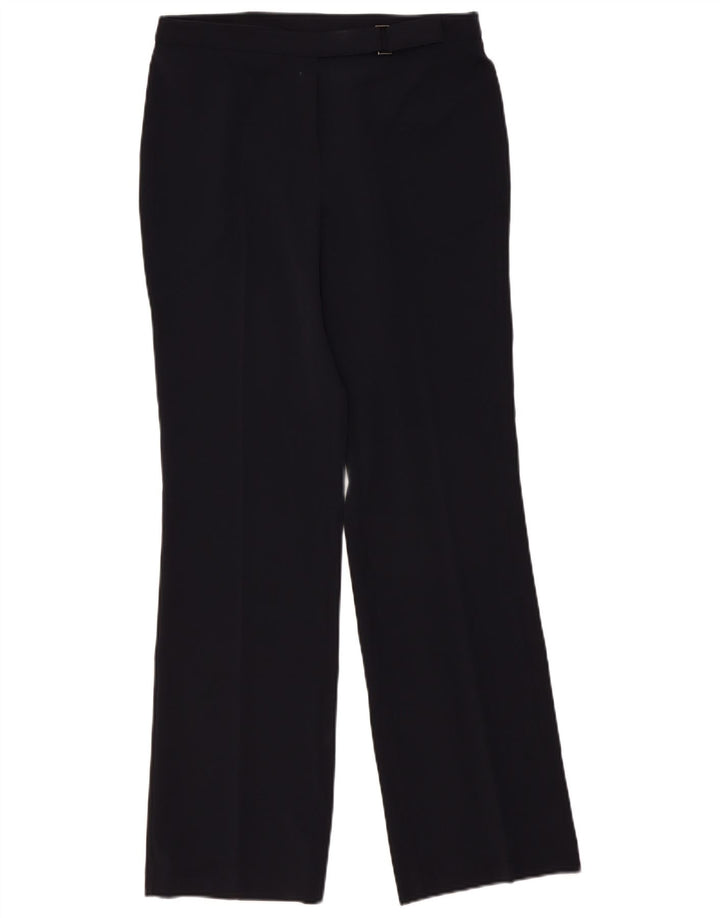 Женские костюмные брюки Marks & Spencer UK 12 Medium W32 L32 Темно-синие