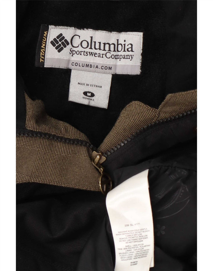 Женская ветровка Columbia UK 14, средний черный нейлон